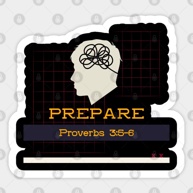 Prepare Sticker by TheCrossandTheCufflink